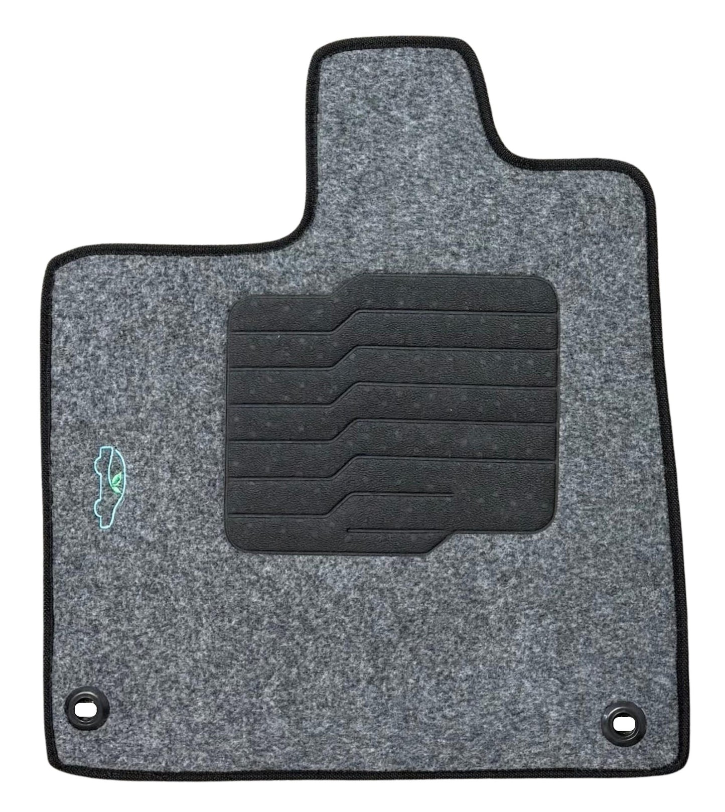 Carpet Floor Mats for 2016 to 2022 Honda Pilot, Front and Rear - Gray