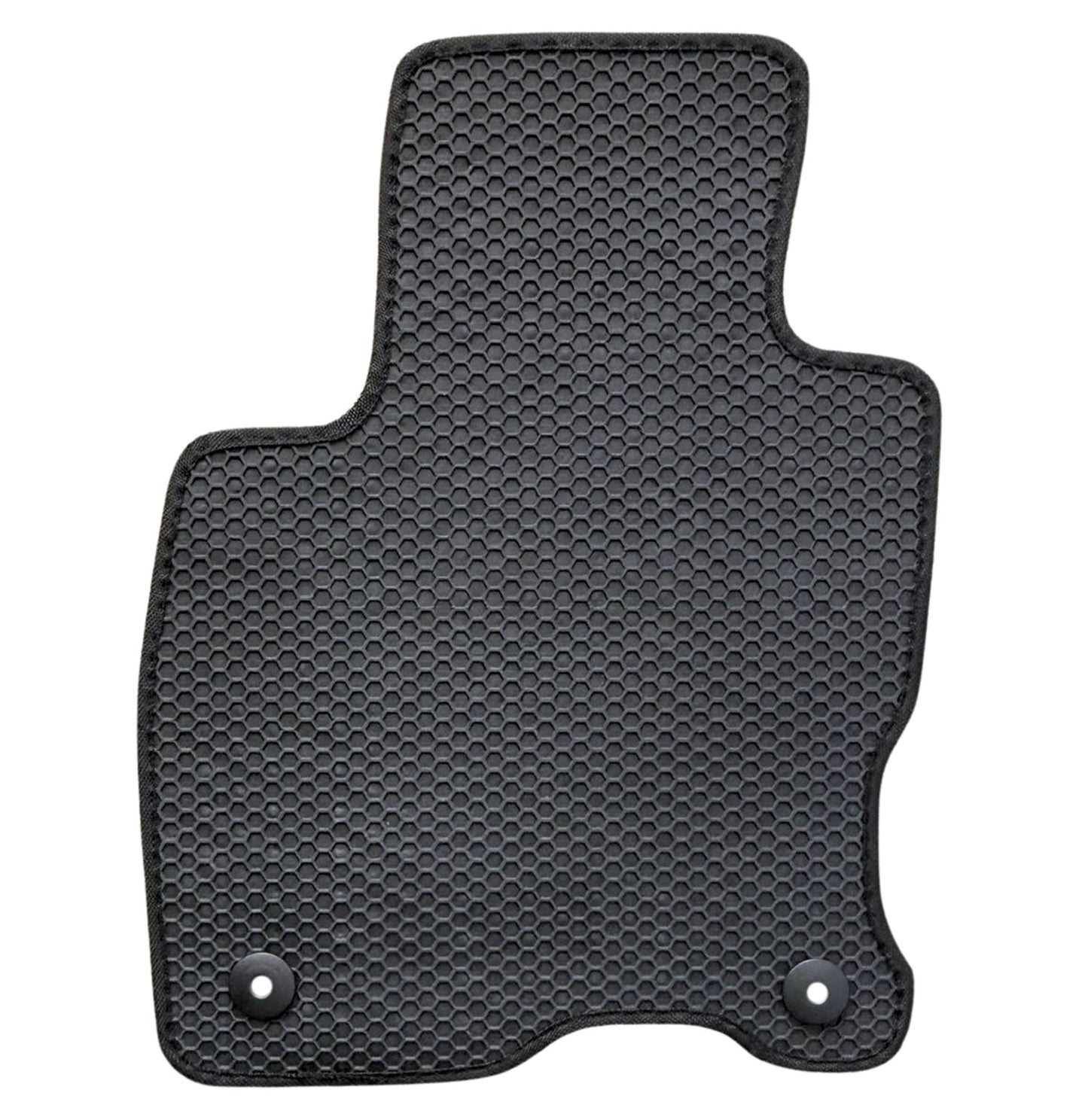 All Weather Honeycomb Floor Mats for 2020 to 2026 Lincoln Corsair, Front and Rear, Black