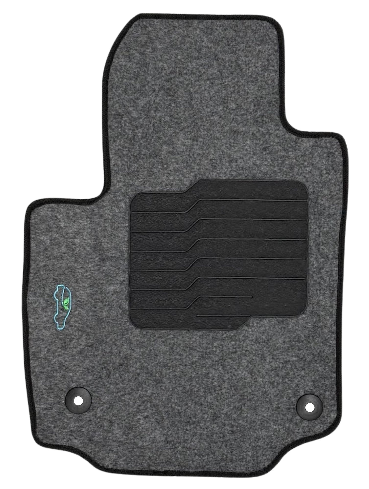 Floor Mats Gray Carpet for 2018 to 2024 Chevrolet Equinox / GMC Terrain