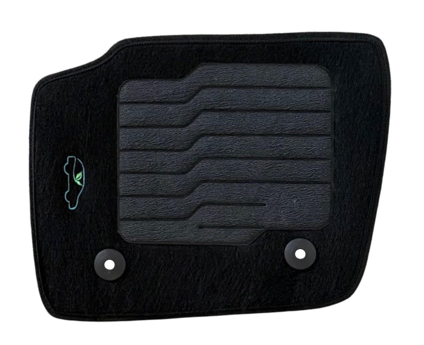 Carpet Floor Mats for 2013 to 2020 Ford Fusion, Front and Rear - Black
