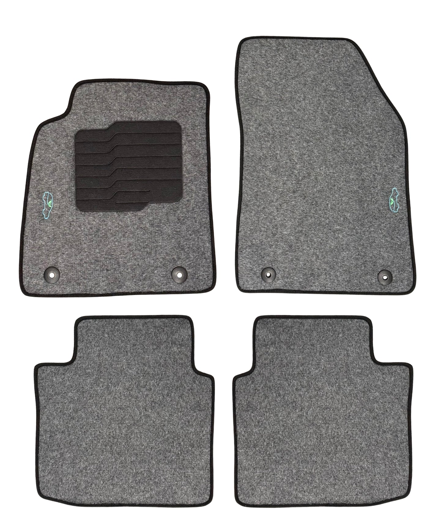 Carpet Floor Mats For 2014 to 2020 Chevrolet Impala (not for 2014/2016 Limited) - Gray