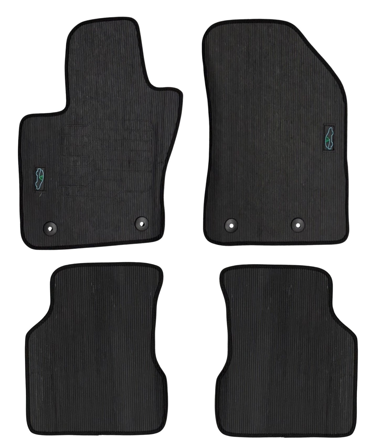All Weather Floor Mats for 2017 to 2025 Jeep Compass