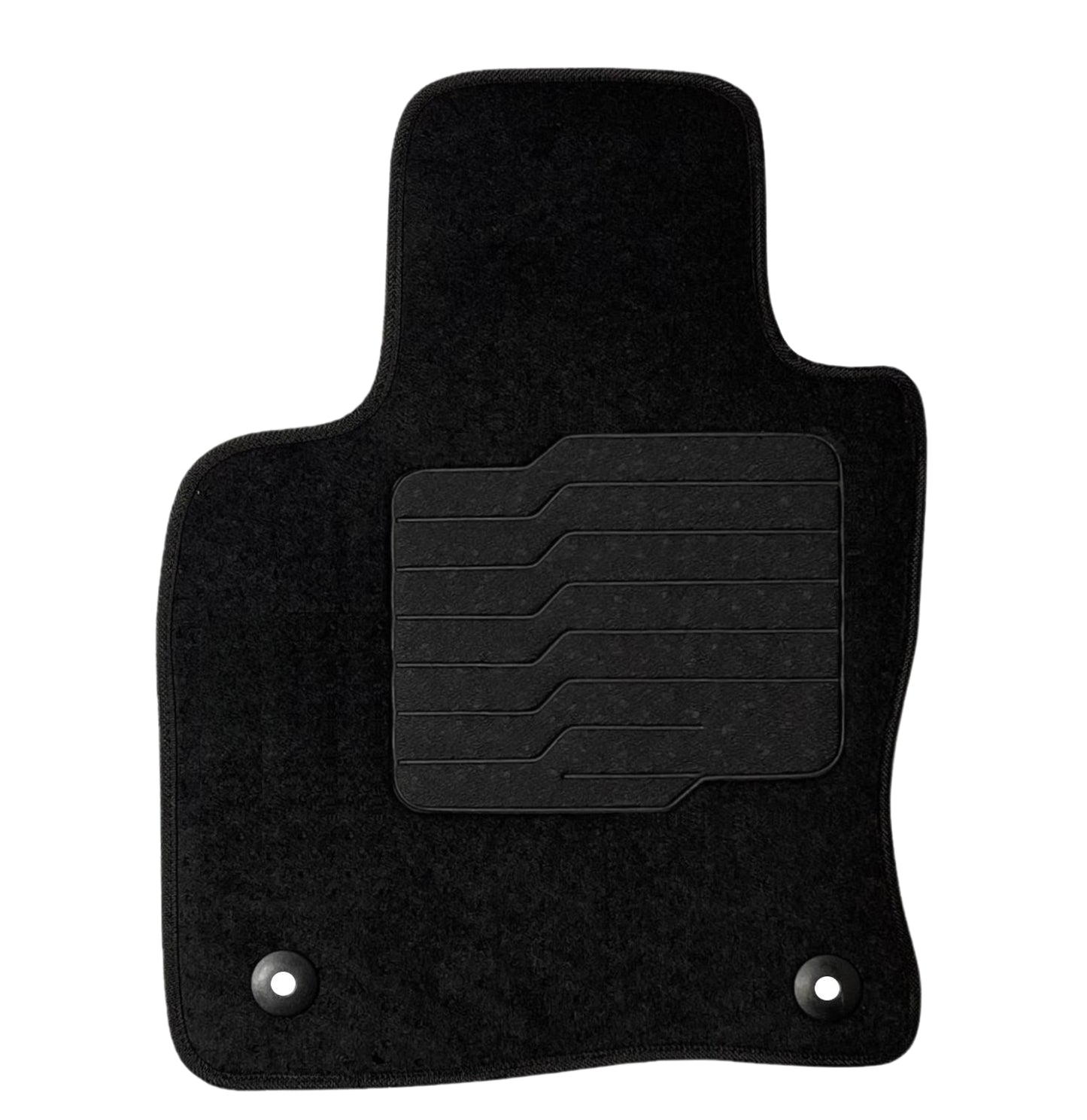 Carpet Floor Mats for 2020 to 2026 Ford Escape, Front and Rear, Black