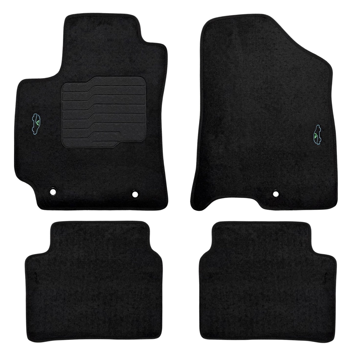 Carpet Floor Mats for 2024 2025 Hyundai Kona (Not for Electric Models)
