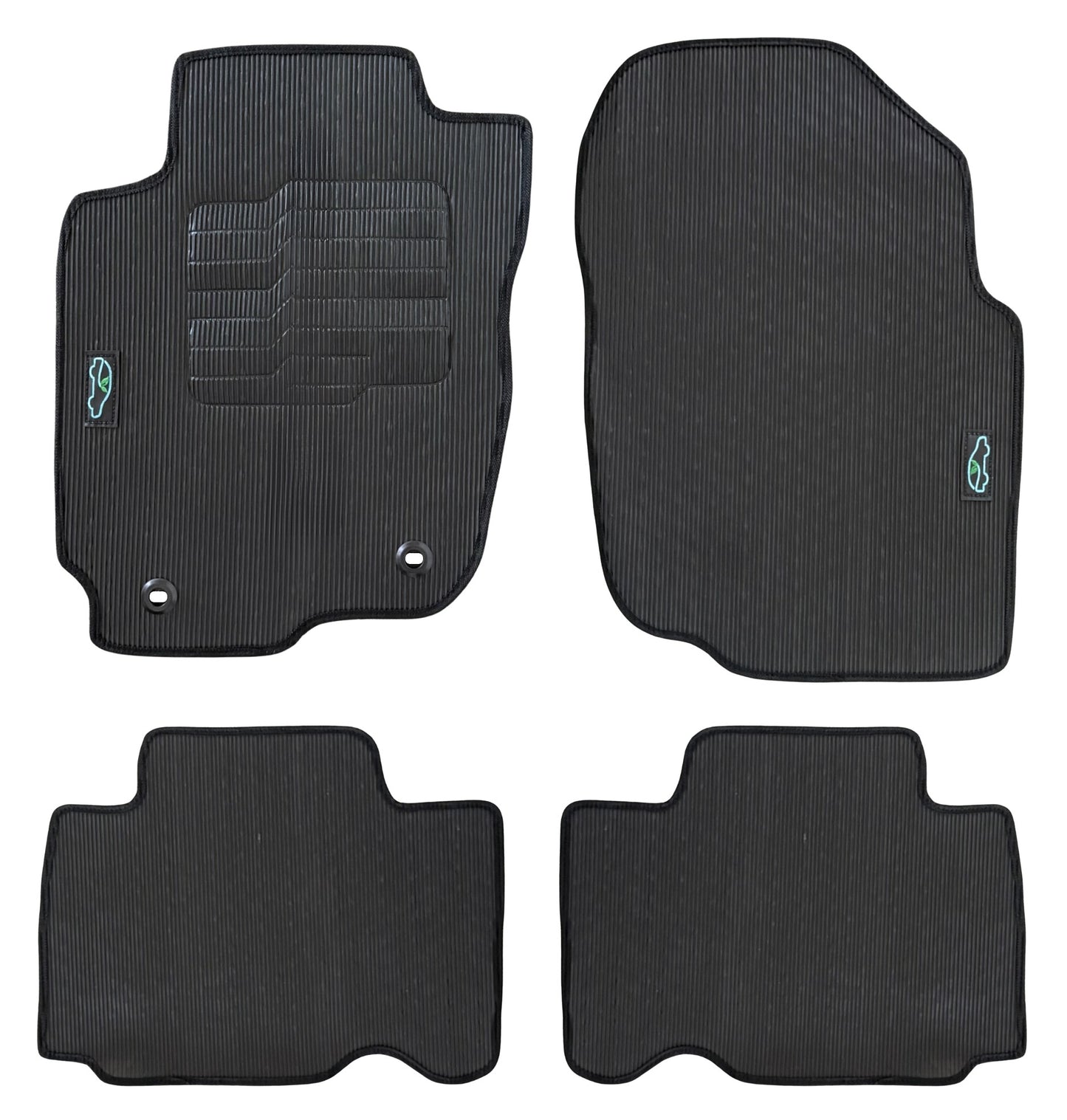 All Weather Floor Mats for 2013 to 2018 Toyota Rav4, Front and Rear