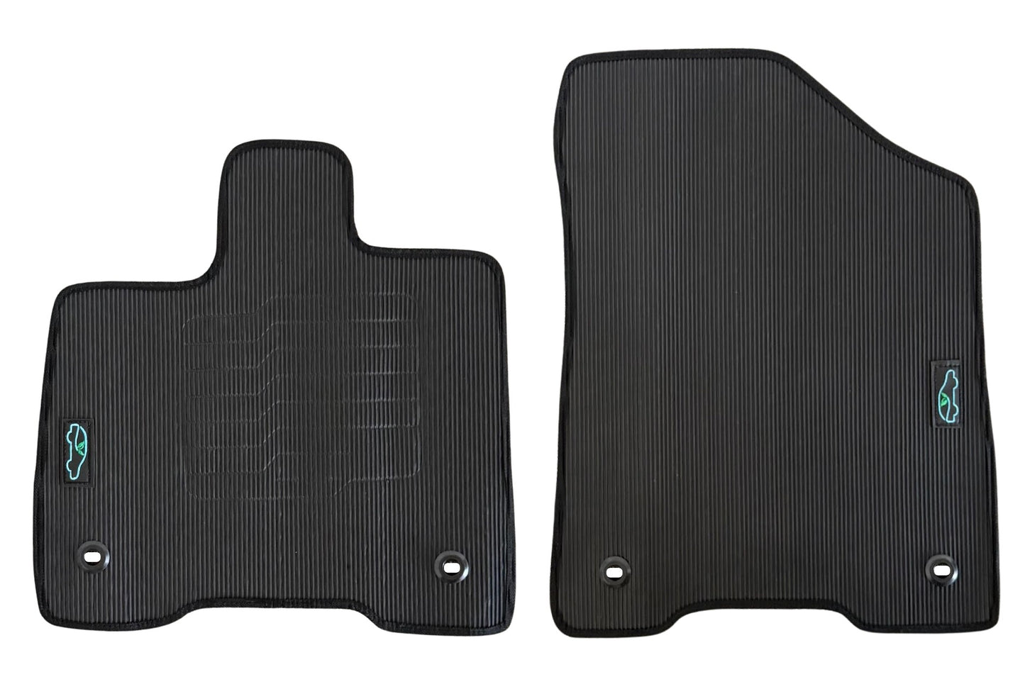 All-Weather Floor Mats for 2021 to 2025 Toyota Sienna, Driver and Passenger Only