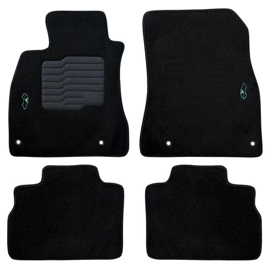Carpet Floor Mats For 2020 to 2025 Nissan Sentra, Front and Rear
