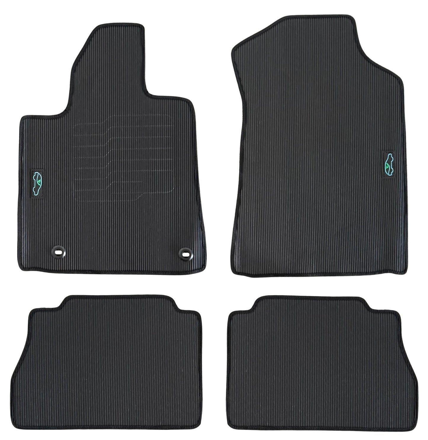 All Weather Floor Mats for 2014 to 2021 Toyota Tundra CrewMax Cab Models