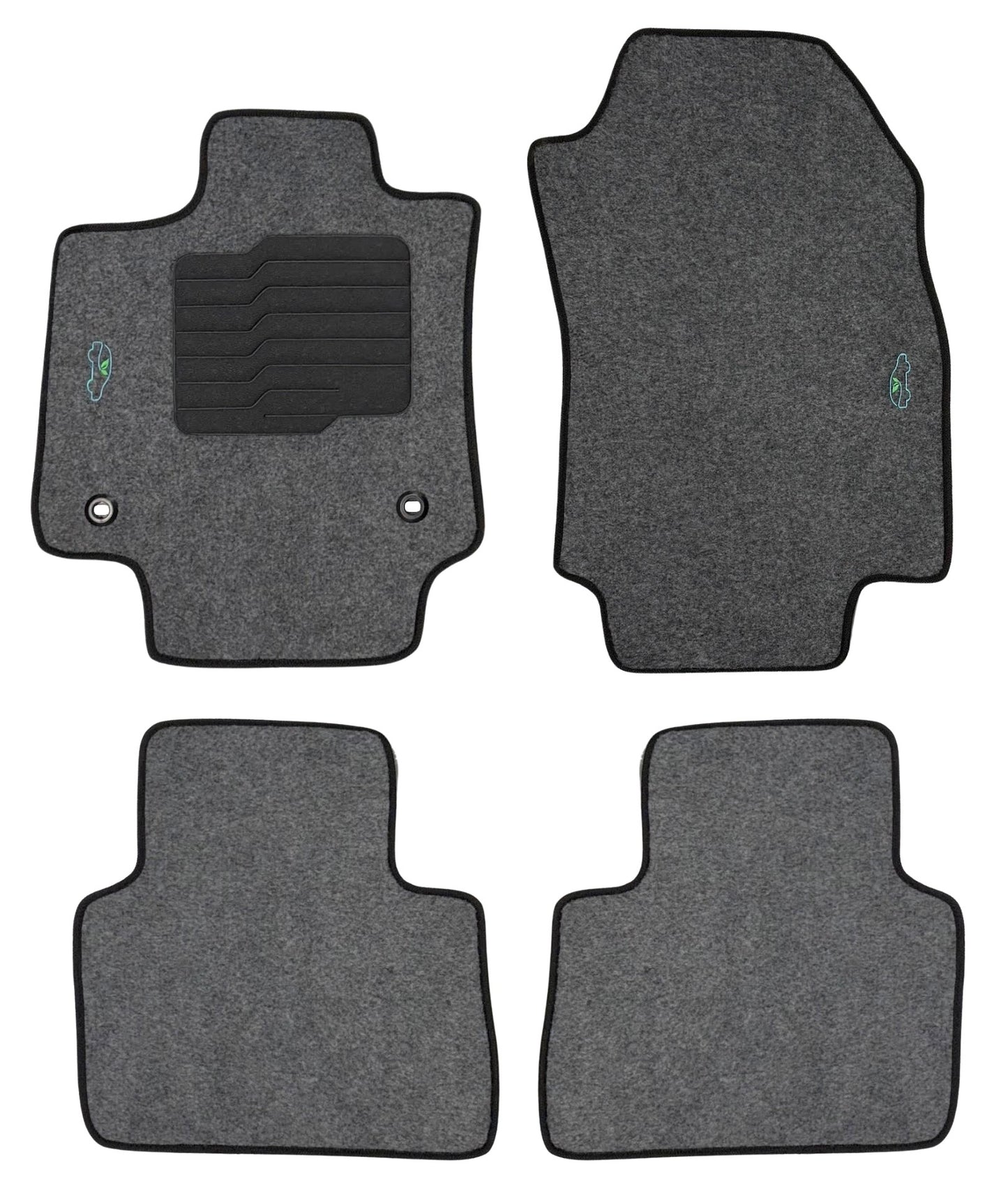 Carpet Floor Mats For 2018 to 2025 Toyota Rav4 - Gray