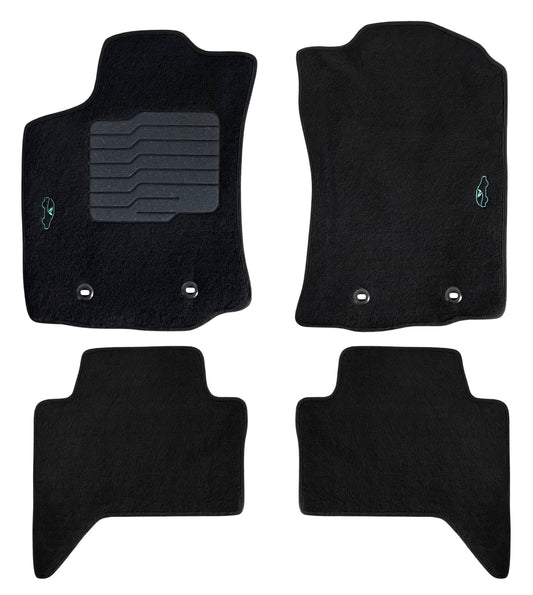 Carpet Floor Mats for 2016 to 2023 Toyota Tacoma Double Cab (Automatic Only)