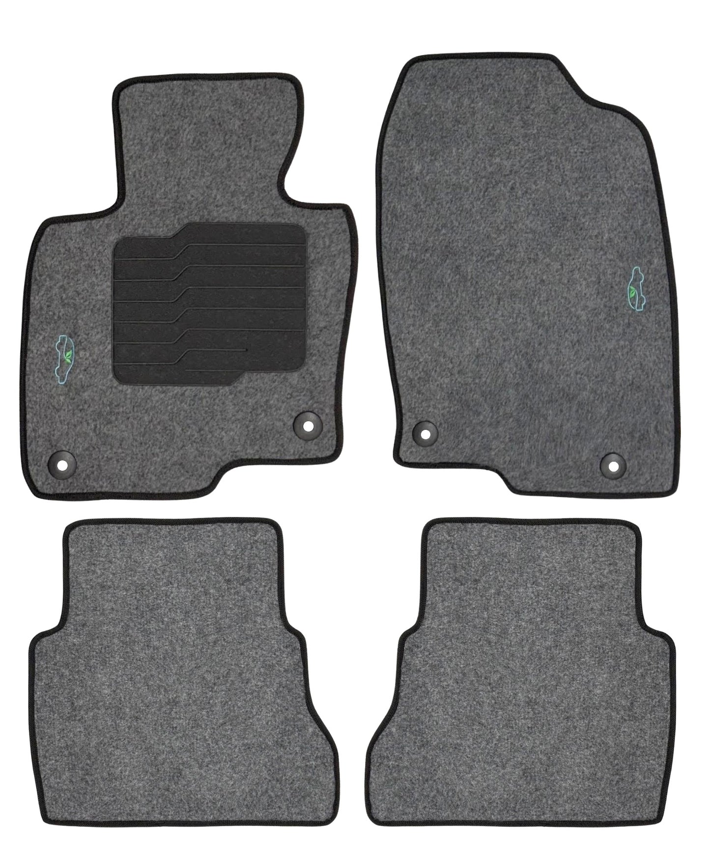 Carpet Floor Mats for 2017 to 2025 Mazda CX-5 - Gray