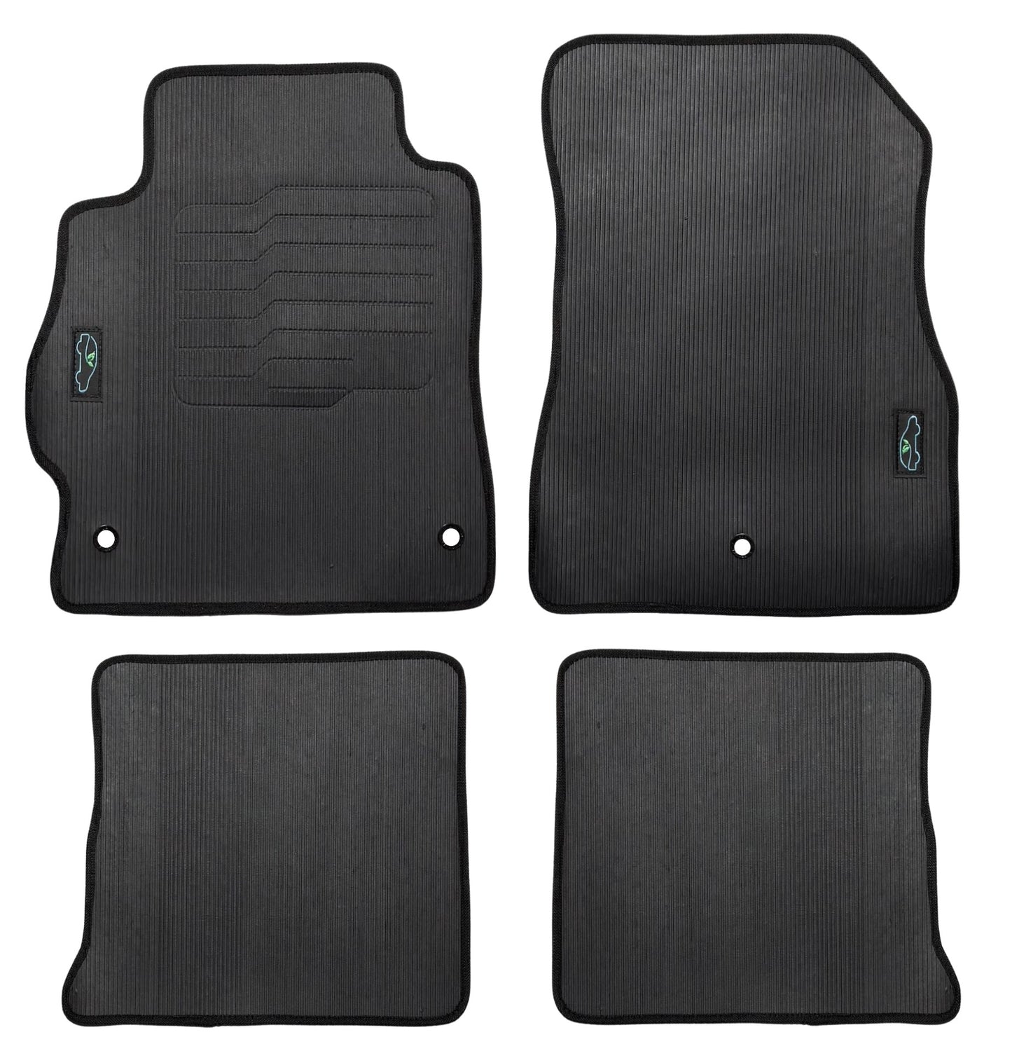 All Weather Floor Mats for 2020 to 2025 Nissan Versa