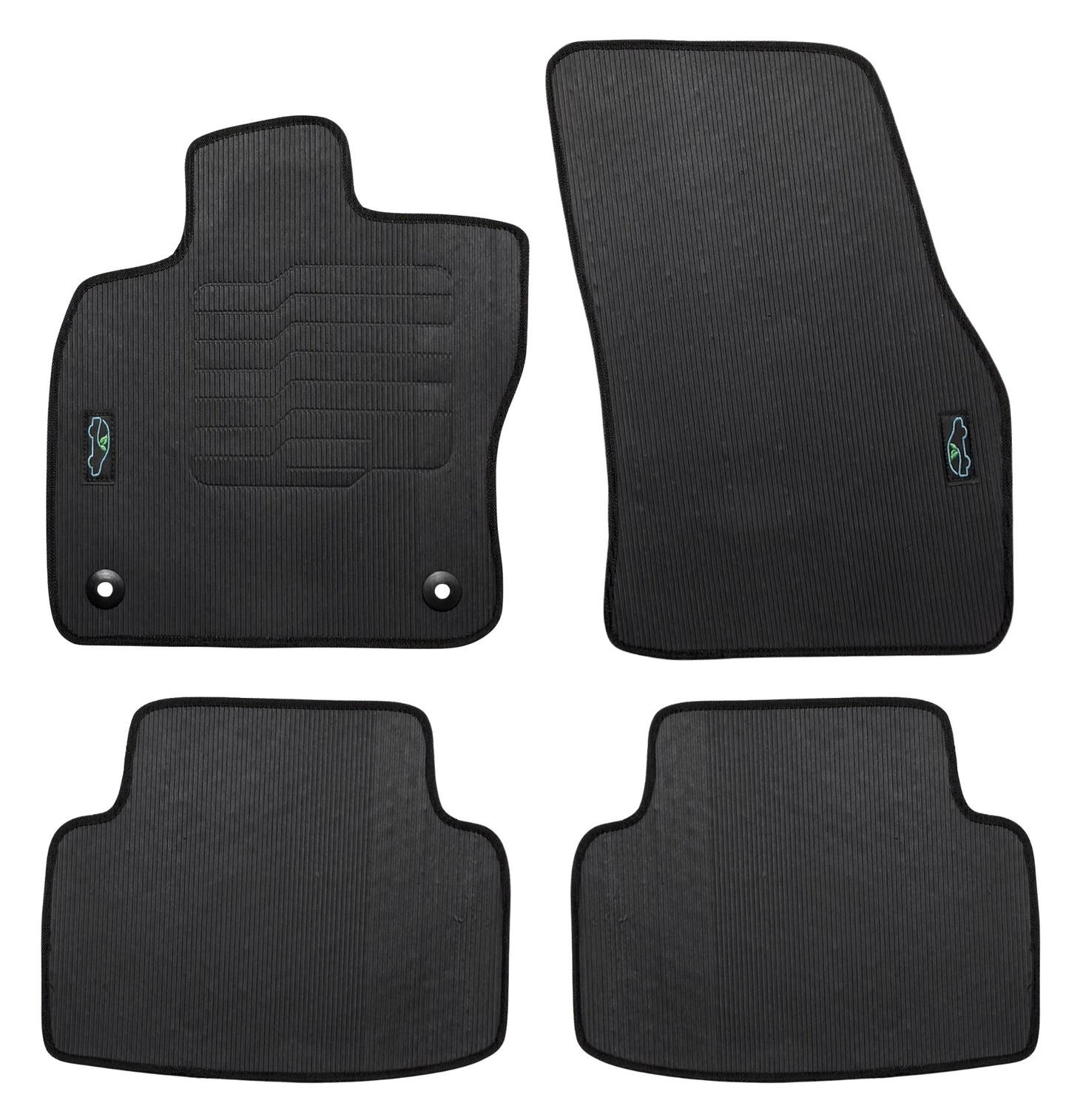 All Weather Floor Mats for 2022 to 2025 Volkswagen Taos