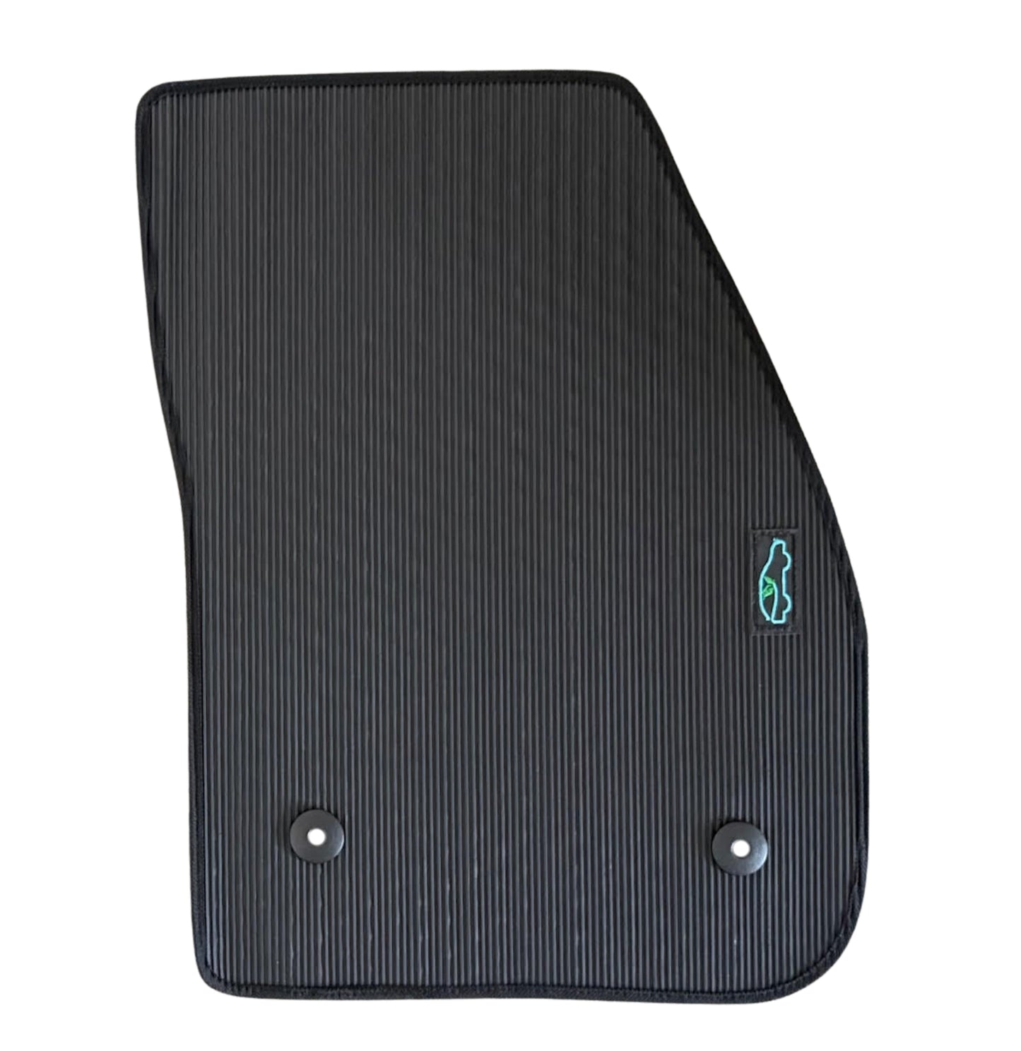 All Weather Floor Mats for 2018 to 2025 Cadillac XT4, front and Rear, Black