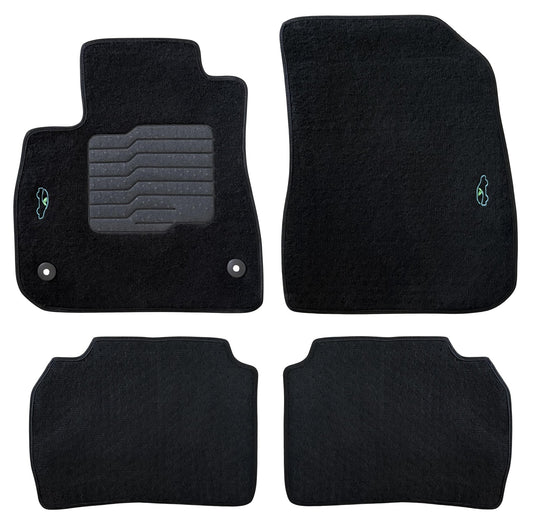 Carpet Floor Mats For 2016 to 2025 Chevrolet Malibu, Front and Rear