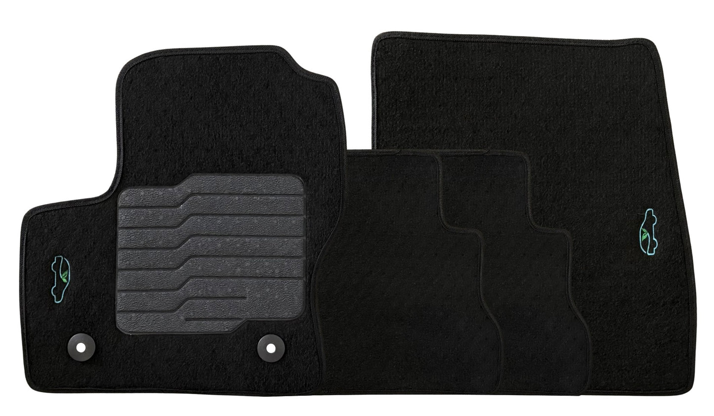 Carpet Floor Mats for 2013 to 2019 Ford Escape, Front and Rear