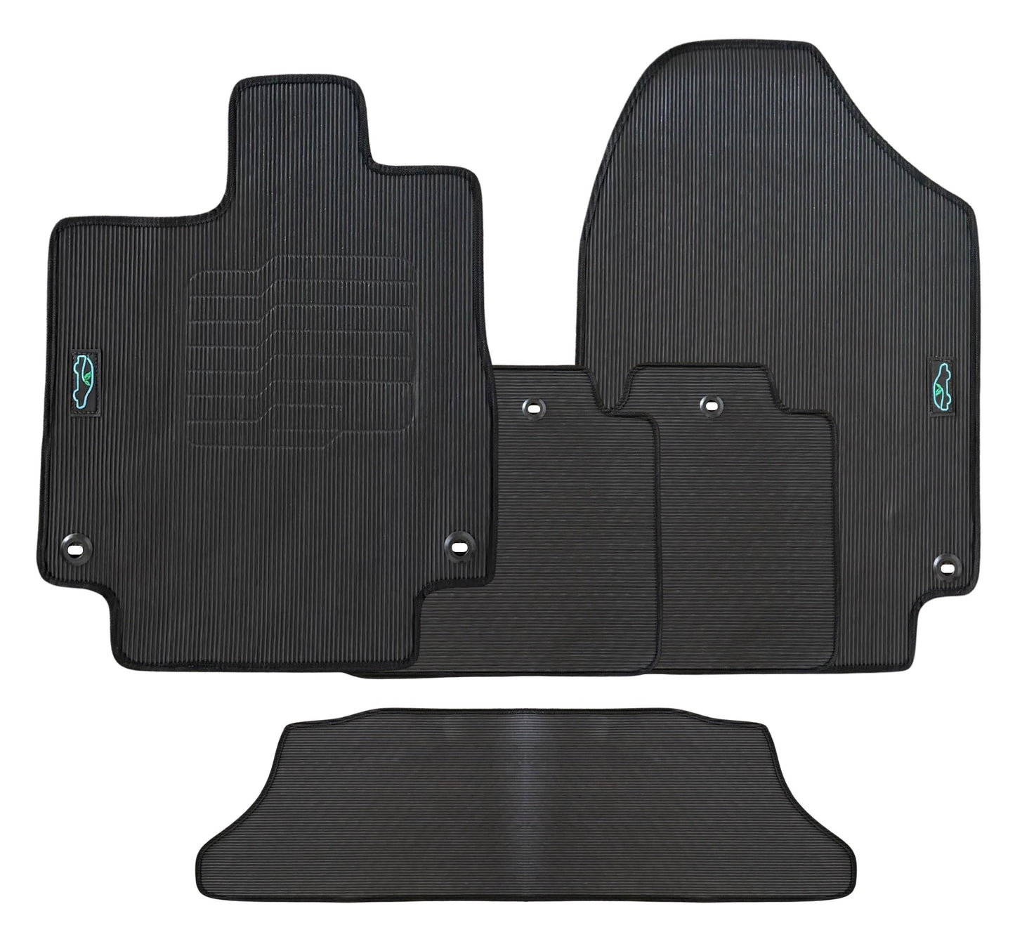 All Weather Floor Mats for 2018 to 2025 Honda Odyssey