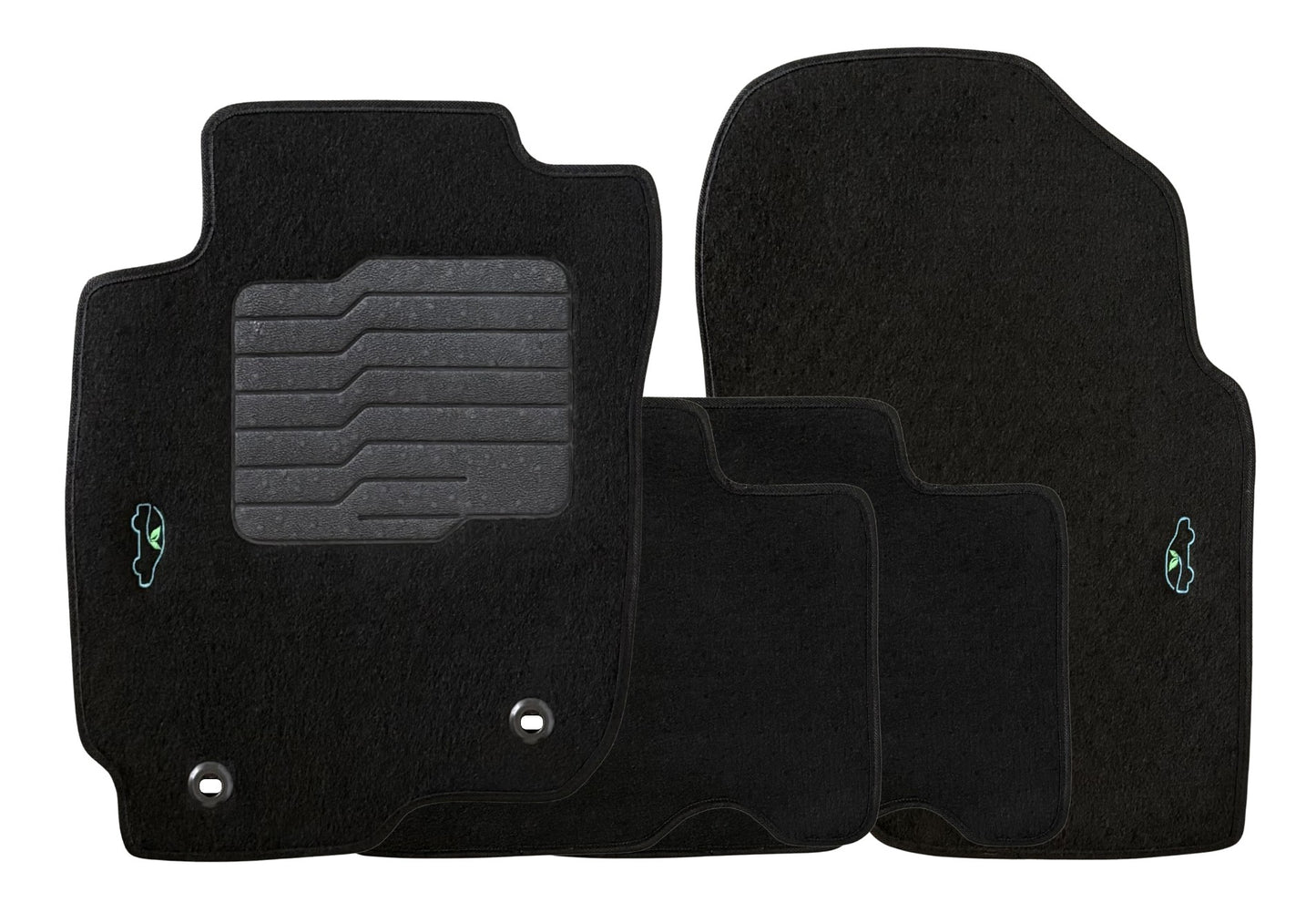 Carpet Floor Mats for 2013 to 2018 Toyota RAV4, Front and Rear