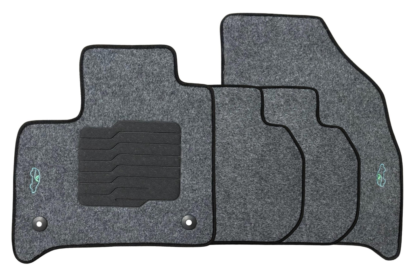 Carpet Floor Mats For 2018 to 2024 Chevrolet Traverse - Gray