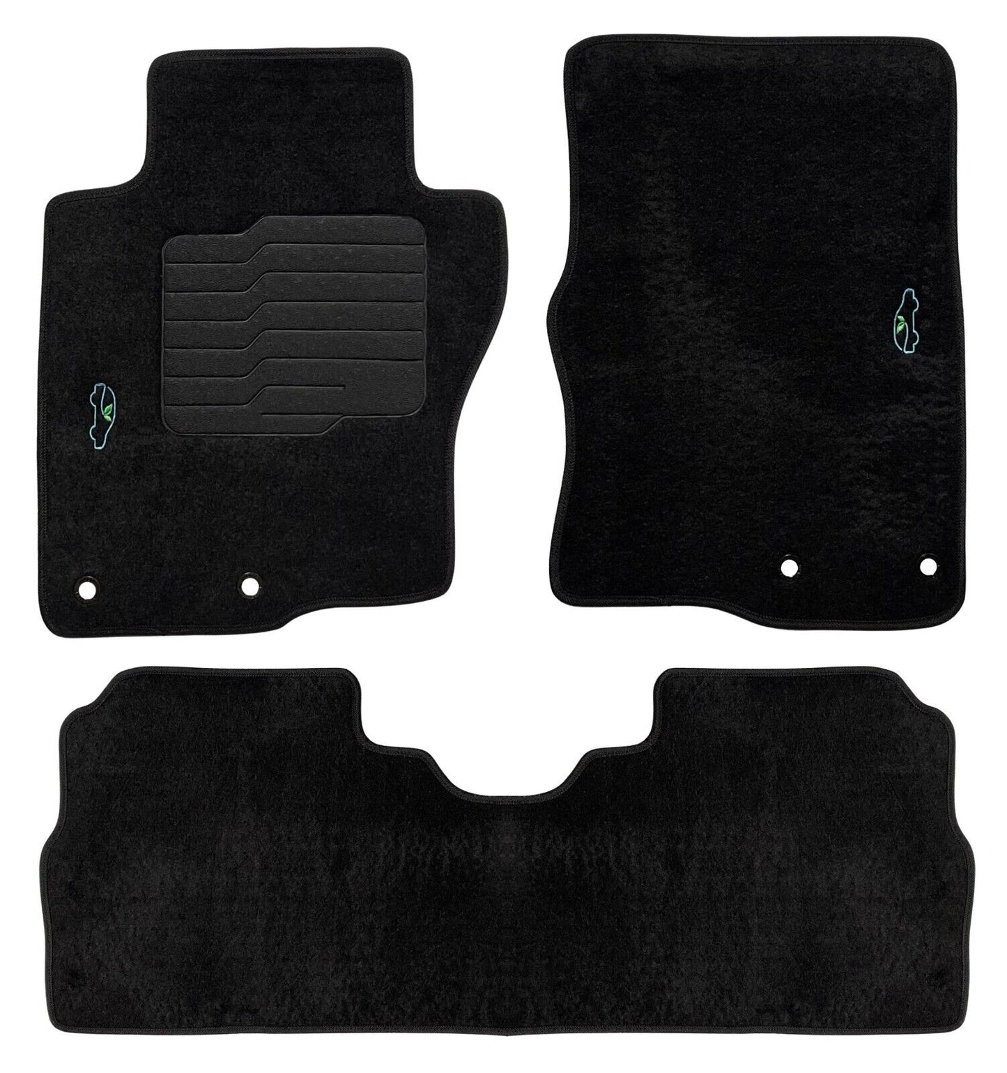 Carpet Floor Mats For 2022 to 2025 Nissan Frontier Crew Cab