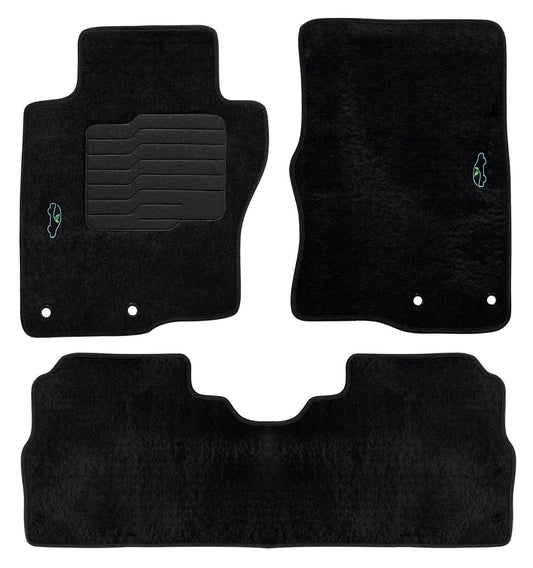 Carpet Floor Mats For 2022 to 2025 Nissan Frontier Crew Cab