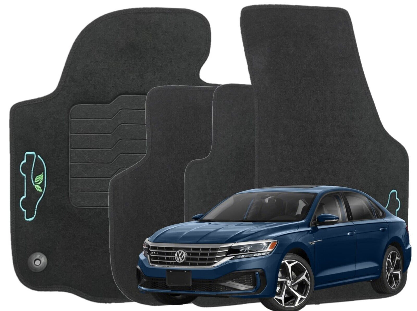 Carpet Floor Mats for 2020 to 2022 Volkswagen Passat