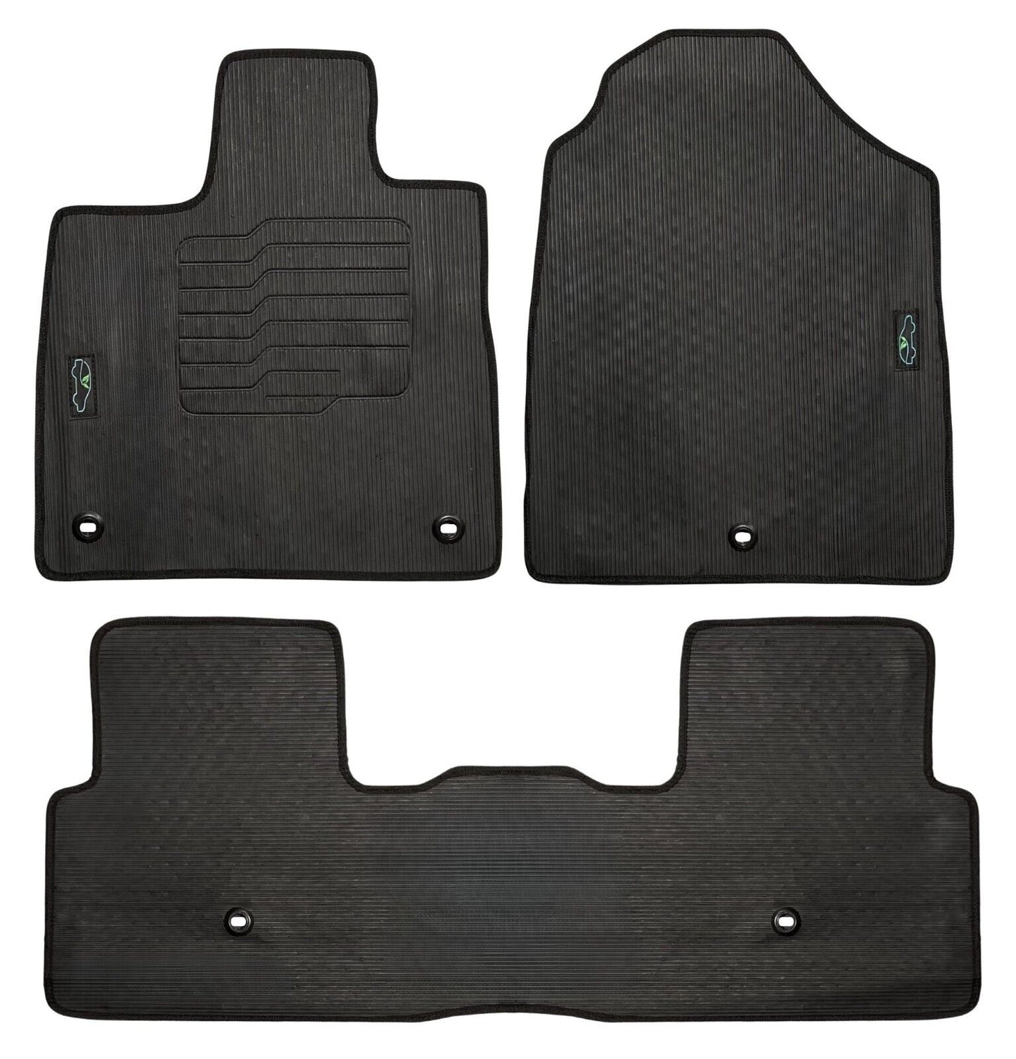 All Weather Floor Mats for 2023 2024 2025 Honda Pilot