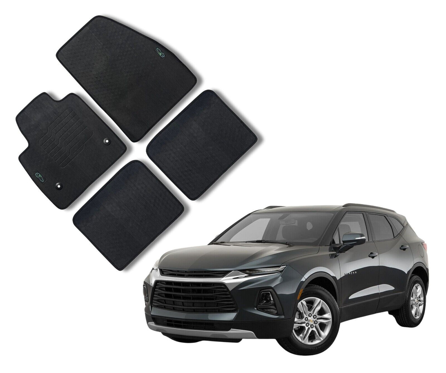 All Weather Floor Mats For 2019 to 2025 Chevrolet Blazer