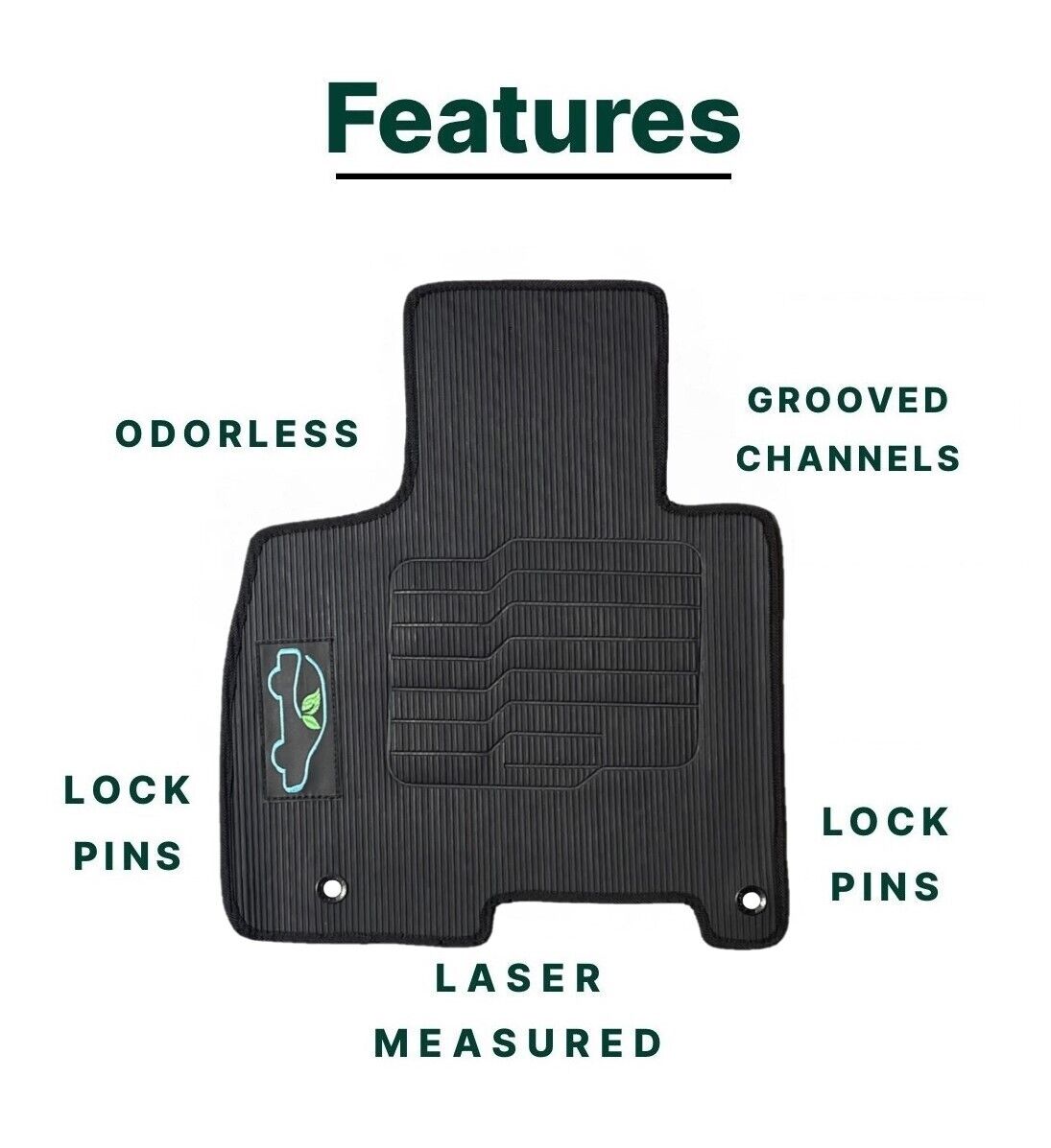 All Weather Floor Mats For 2022 to 2025 Hyundai Tucson