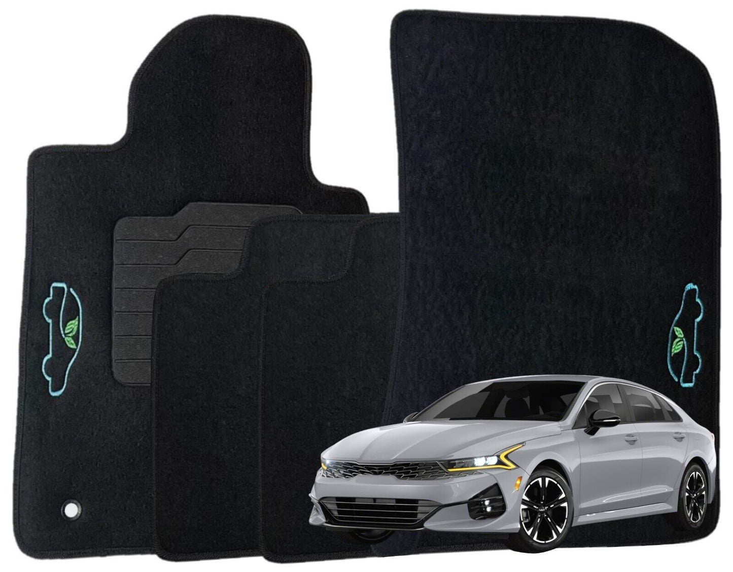 Carpet Floor Mats for 2020 to 2025 Hyundai Sonata / Kia K5