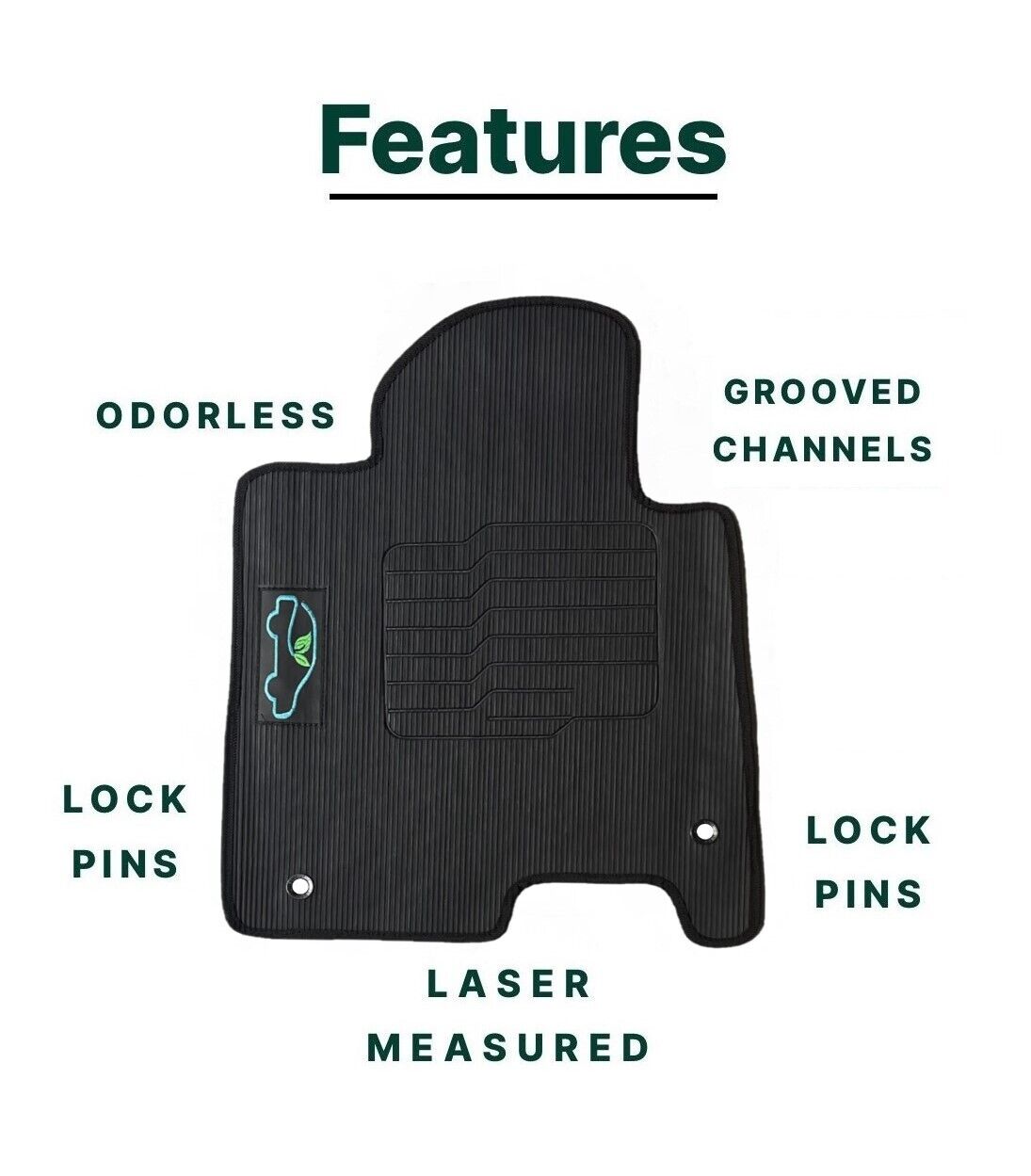 Floor Mats for 2020 to 2025 Hyundai Sonata / 2021 to 2025 Kia K5 All Weather