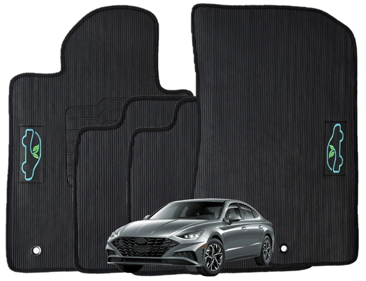 Floor Mats for 2020 to 2025 Hyundai Sonata / 2021 to 2025 Kia K5 All Weather