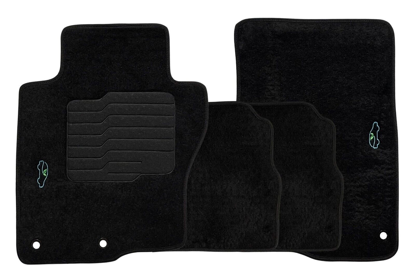 Carpet Floor Mats For 2022 to 2025 Nissan Frontier Crew Cab