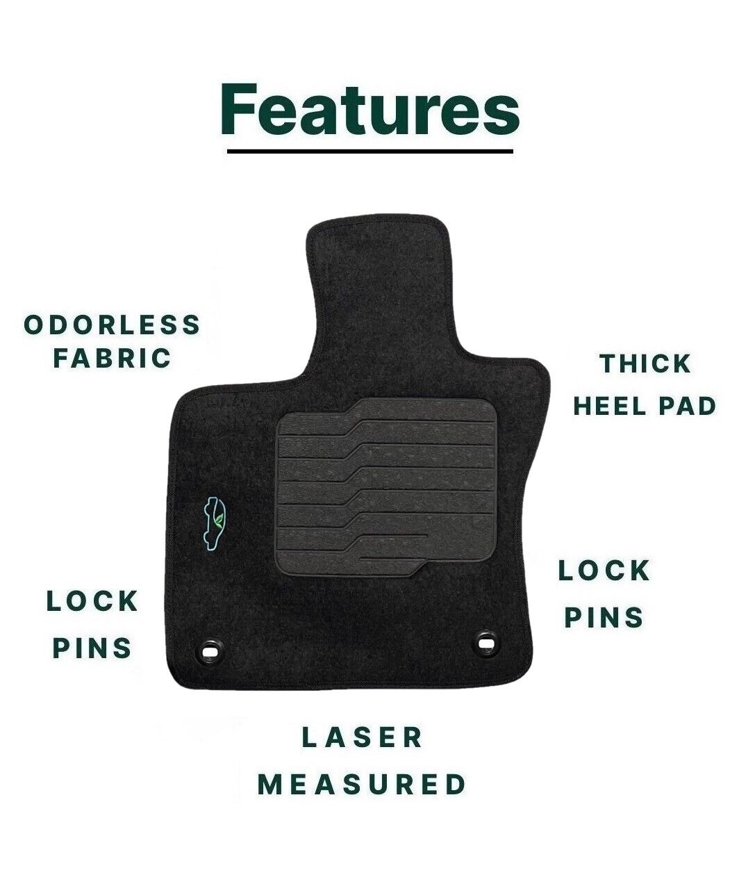 Carpet Floor Mats For 2023 to 2025 Toyota Prius
