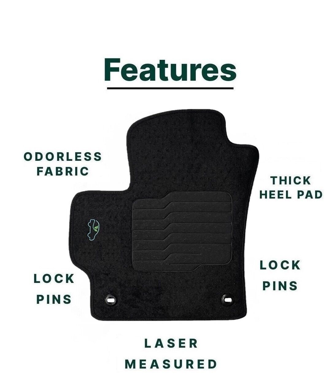 Carpet Floor Mats for 2020 to 2025 Toyota Corolla