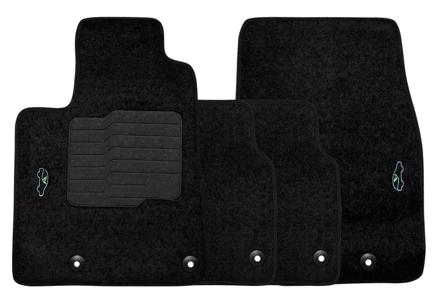 Carpet Floor Mats for 2021 to 2025 Grand Cherokee L (6 or 7 Seat) - Not for Regular Grand Cherokee