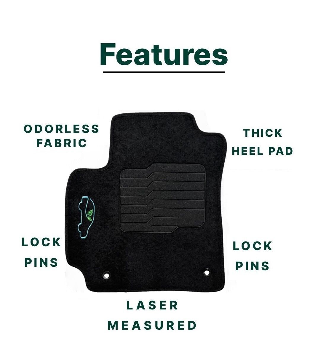 Carpet Floor Mats For 2020 to 2025 Kia Soul