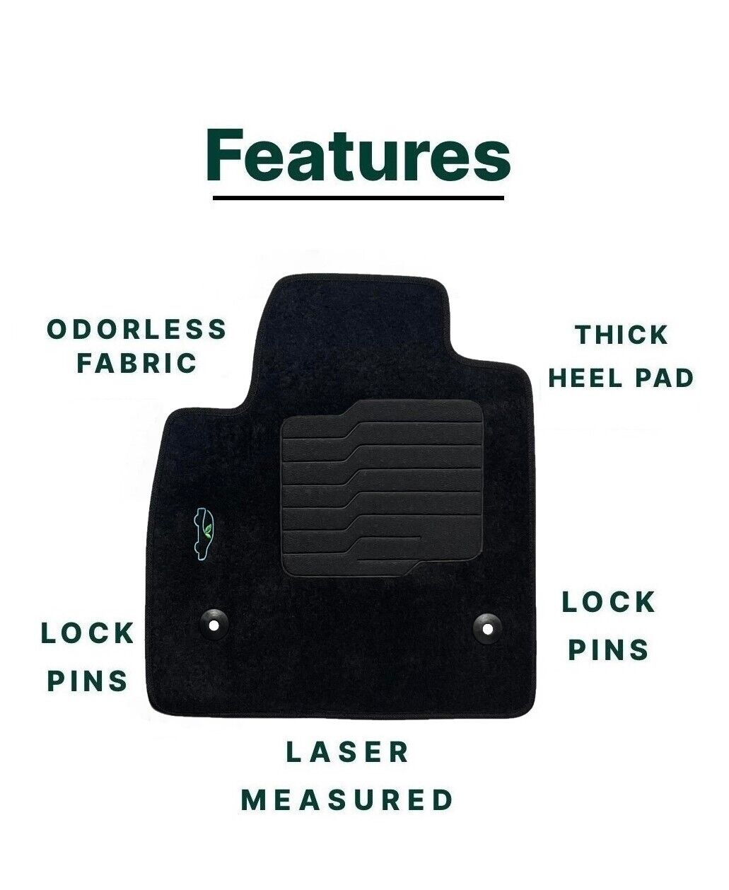 Carpet Floor Mats For 2019 to 2025 Chevrolet Blazer
