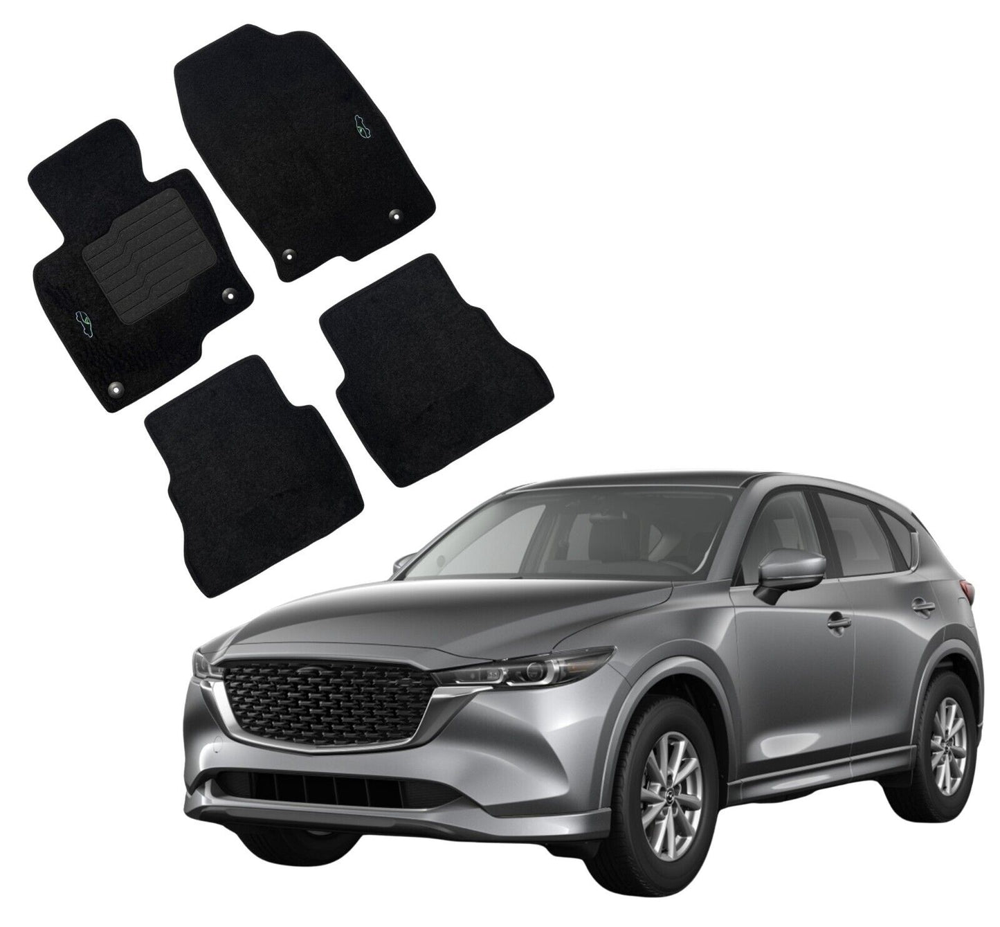Carpet Floor Mats for 2017 to 2025 Mazda CX-5