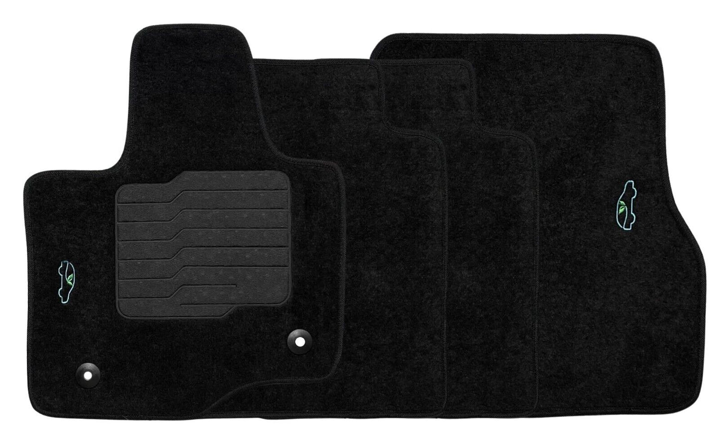 Carpet Floor Mats for 2021 to 2025 Ford F-150 Super Cab & SuperCrew