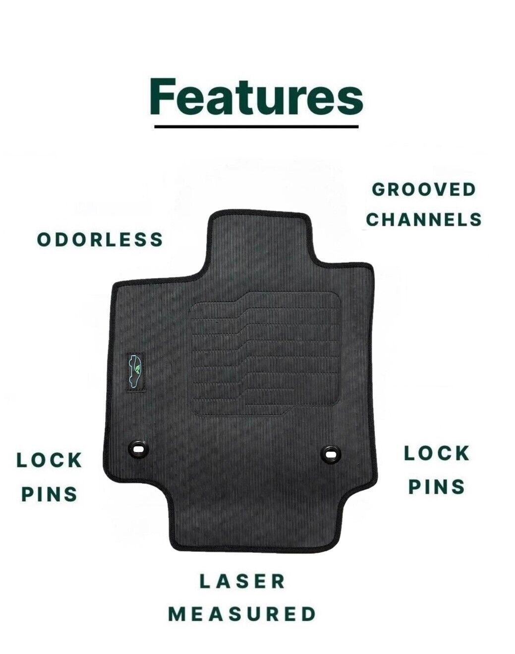 All Weather Floor mats for 2019 to 2025 Toyota Rav4