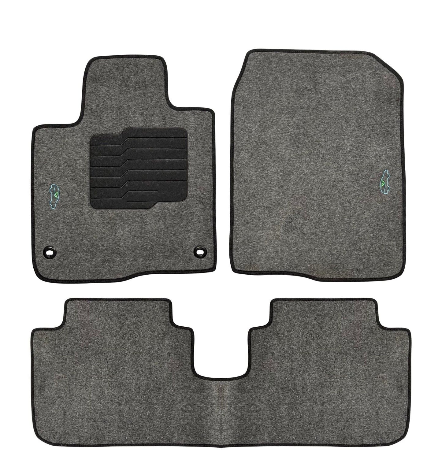 Carpet Floor Mats For 2023 to 2025 Honda HR-V / HRV Gray