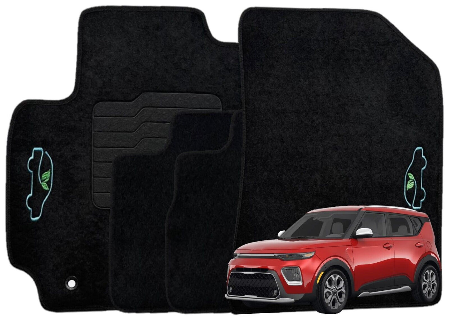 Carpet Floor Mats For 2020 to 2025 Kia Soul