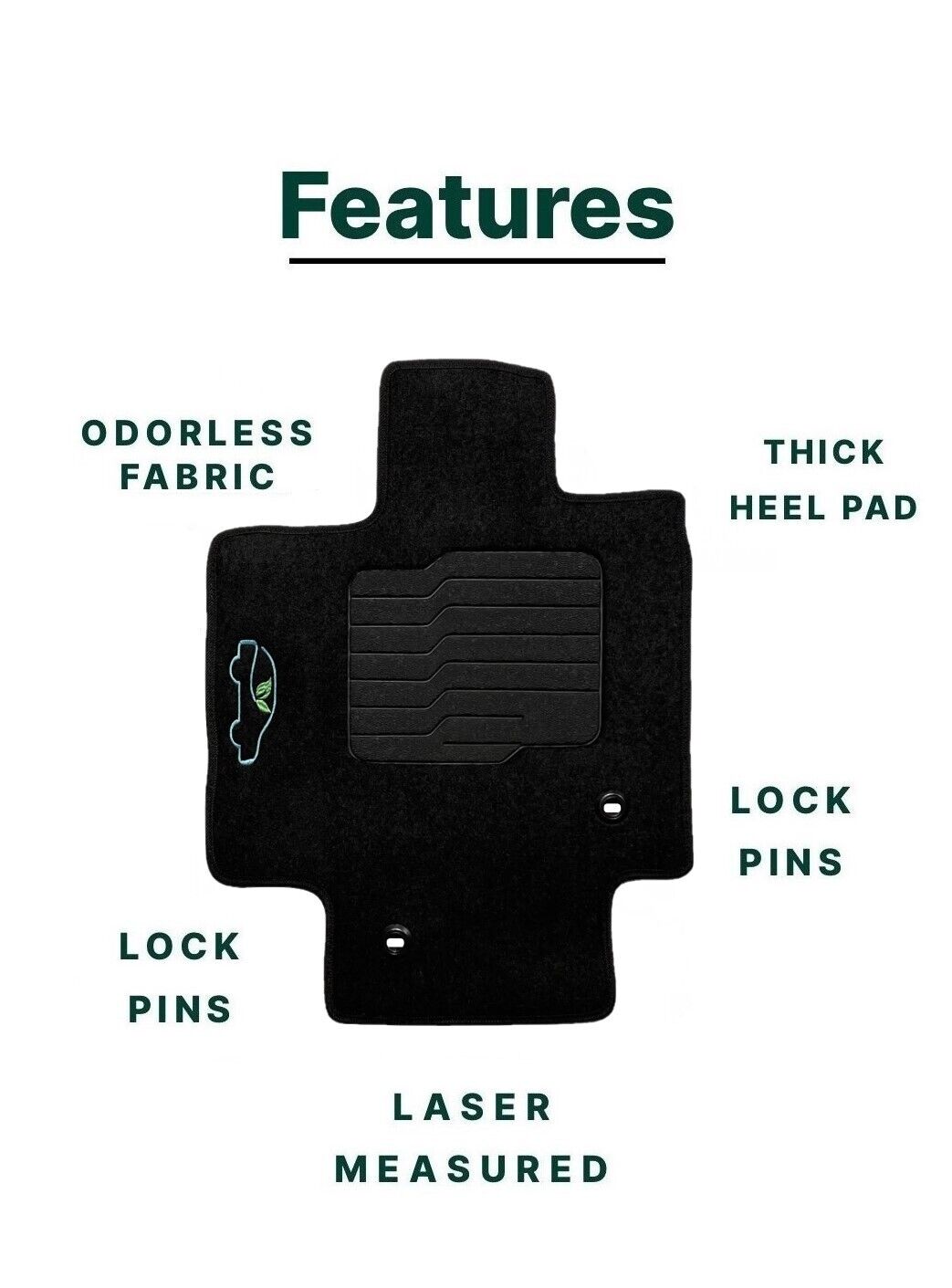 Carpet Floor Mats for 2020 to 2025 Toyota Highlander
