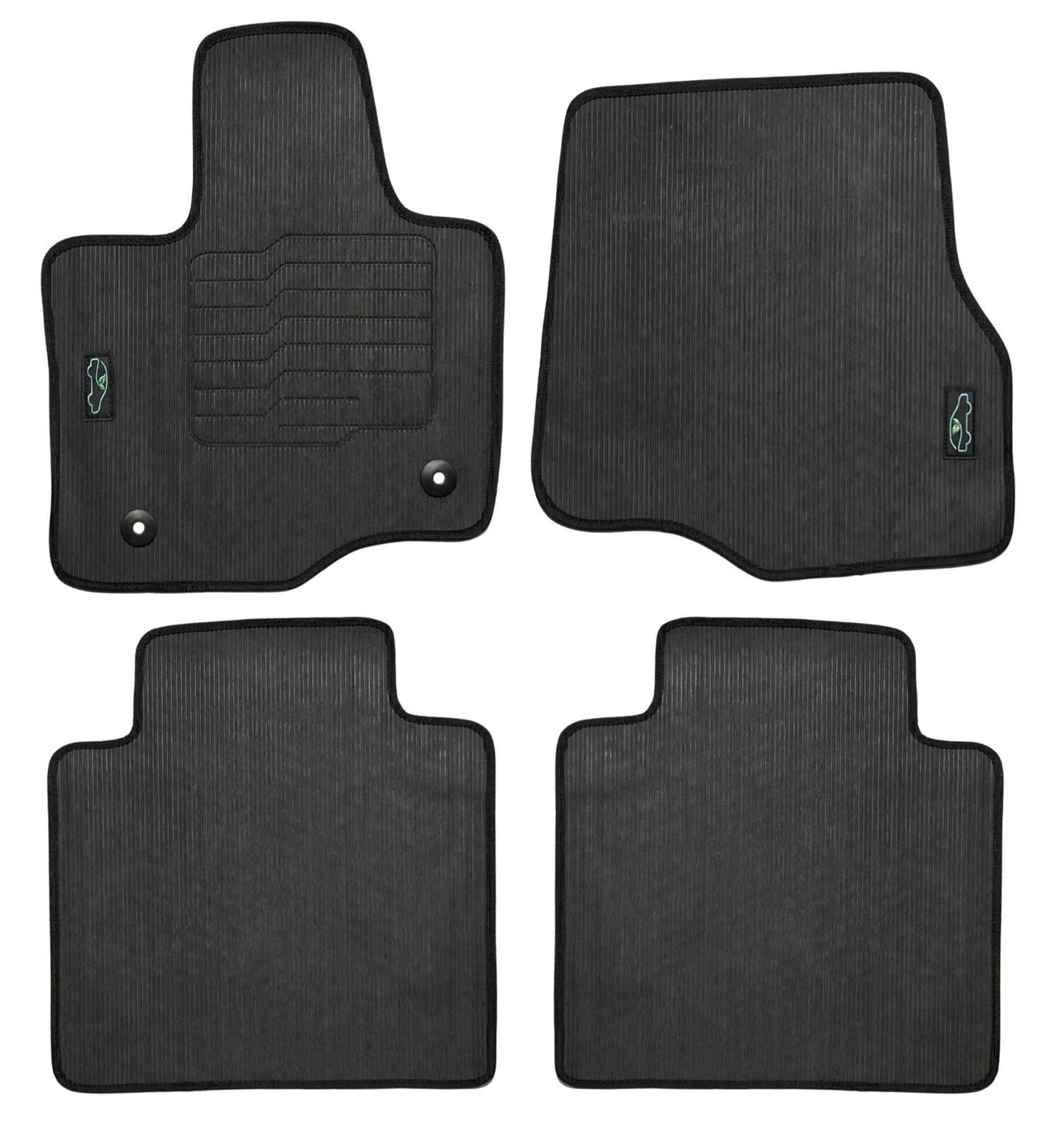 Floor Mats All Weather for 2021 to 2025 Ford F-150 Super Cab & SuperCrew
