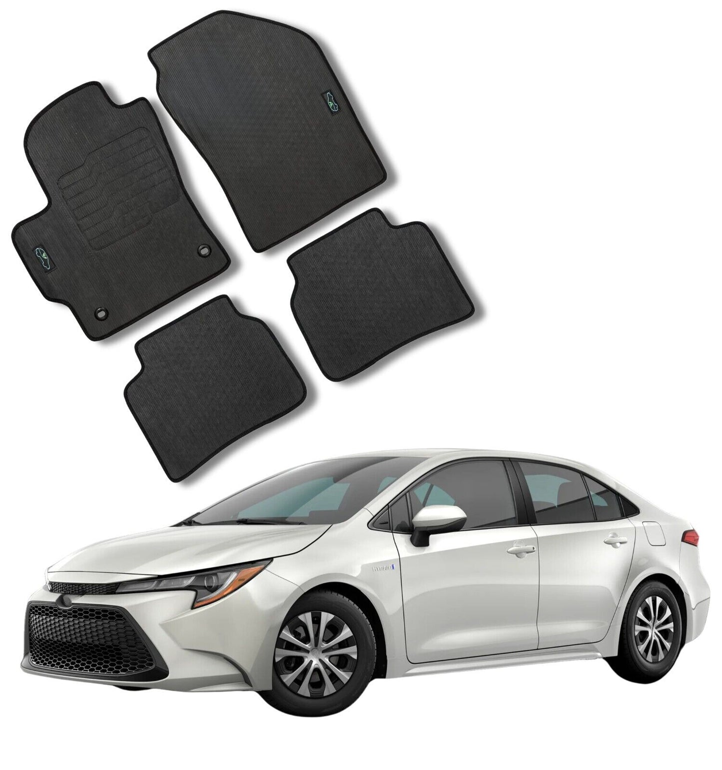 All Weather Floor Mats for 2020 to 2025 Toyota Corolla