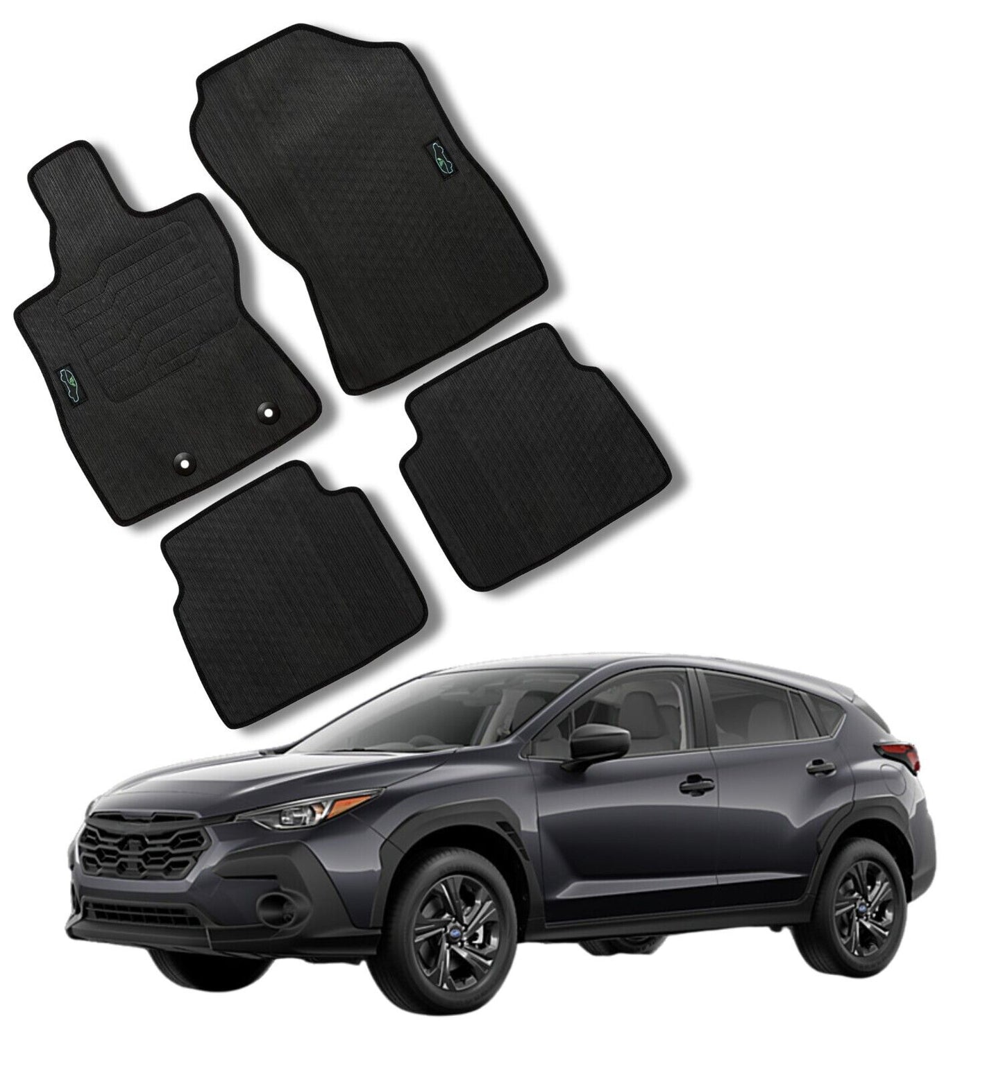 Floor Mats All Weather for 2024 2025 Subaru Crosstrek