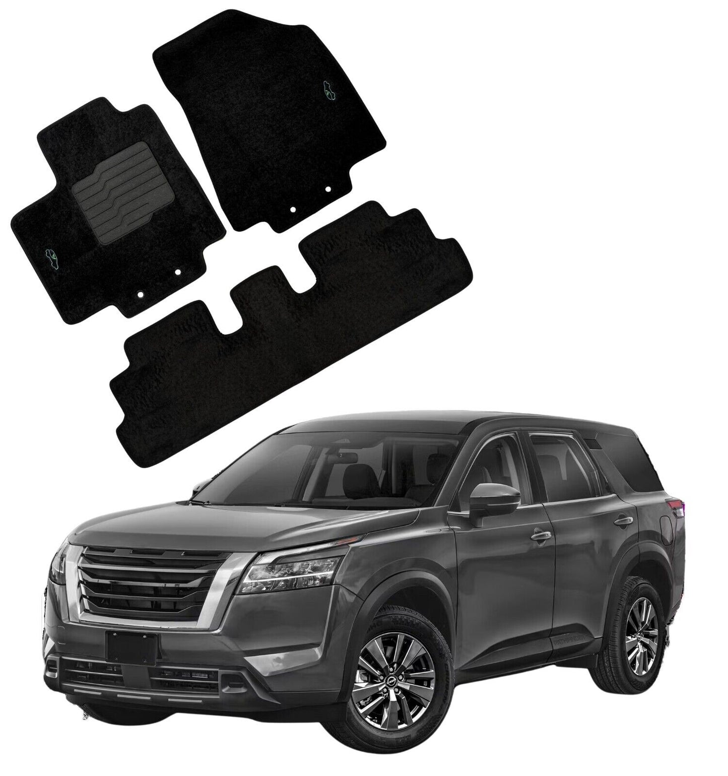 Carpet Floor Mats for 2022 to 2025 Nissan Pathfinder