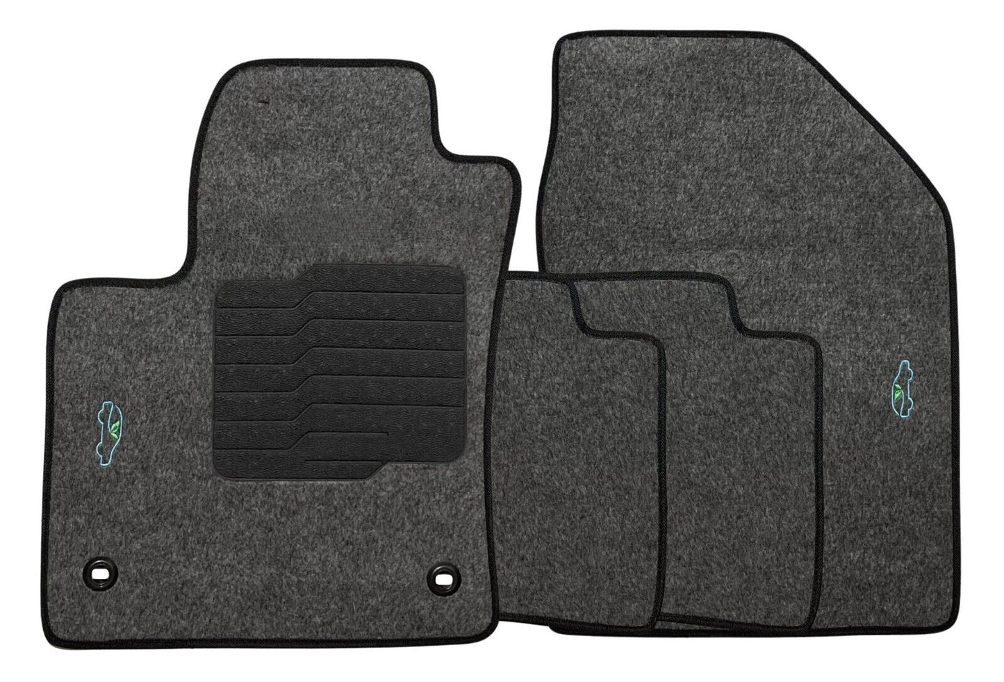 Carpet Floor Mats For 2016 to 2022 Toyota Prius - Gray