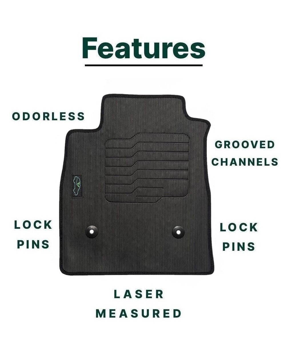 All Weather Floor Mats for 2024 2025 Chevrolet Trax / Buick Envista